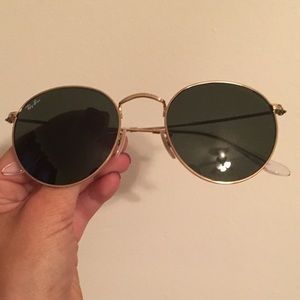 Ray ban round ORB3447 001 53 Sunglasses